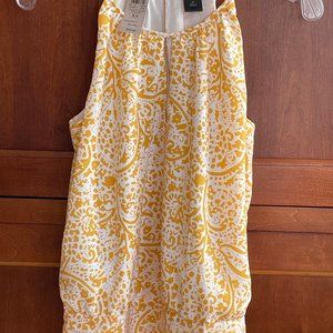 Ann Taylor Sleeveless Blouse Size XS